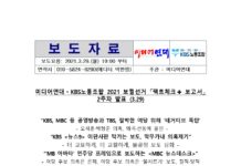 2021 보궐선거 「팩트체크✚ 보고서」 2주차 발표 (3.29)